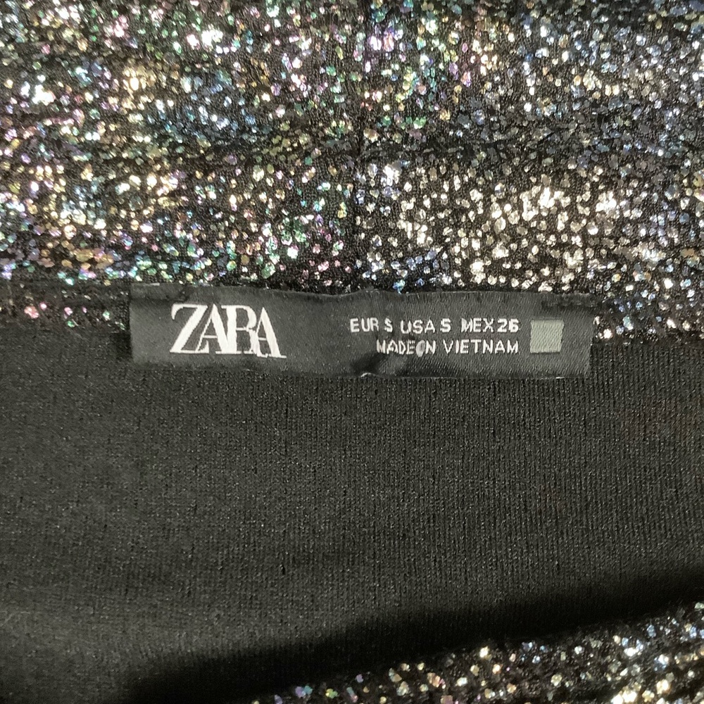 Zara Sparkly Bodysuit Size Small - Picture 3 of 7